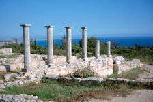 Sanctuary of Apollo Hylates, Kourion, Cyprus, 2001. Creator: Vivienne Sharp