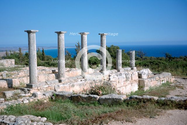 Sanctuary of Apollo Hylates, Kourion, Cyprus, 2001. Creator: Vivienne Sharp.