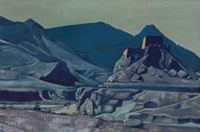 Sanctuaries and Citadels, from the series Sanctuaries and Citadels, 1925. Creator: Roerich, Nicholas (1874-1947)