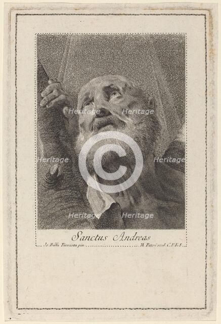 Sanctus Andreas. Creator: Marco Alvise Pitteri.