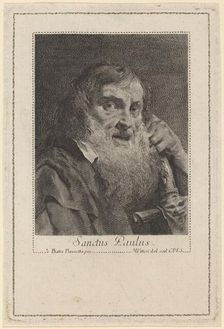Sanctus Paulus. Creator: Marco Alvise Pitteri