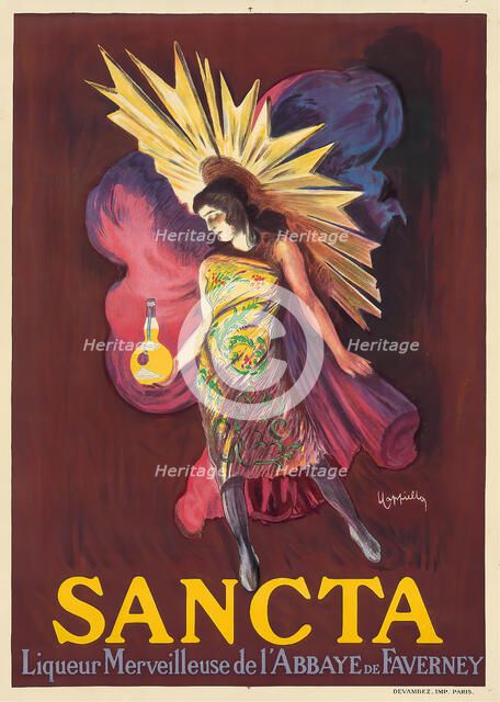 Sancta, 1925. Creator: Cappiello, Leonetto (1875-1942).