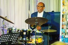 Sangoma Everett, Jazz Club, Dorking, Surrey, 20 Sept 2022. Creator: Brian O'Connor