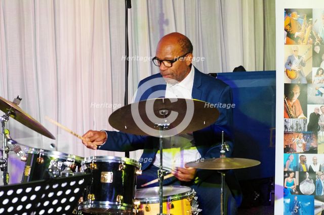 Sangoma Everett, Watermill Jazz Club, Dorking, Surrey, 20 Sept 2022. Creator: Brian O'Connor.