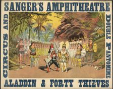 Sangers amphitheatre, 1886. Creator: Unknown