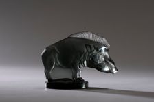 Sanglier Lalique mascot. Creator: Unknown