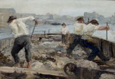 Sand-Diggers, between 1888-1892. Creator: Ludwik de Laveaux