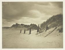 Sand Dunes, c. 1880/90, printed January 1891. Creator: B. Gay Wilkinson