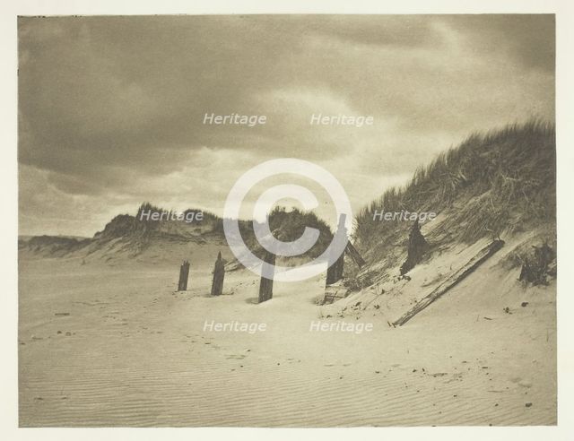 Sand Dunes, c. 1880/90, printed January 1891. Creator: B. Gay Wilkinson.
