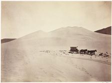 Sand Dunes, Carson Desert, Nevada, 1867. Creator: Timothy H. O'Sullivan (American, 1840-1882)