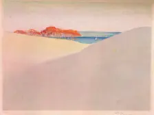 Sand Dunes, Denmark c1917. Artist: William Giles