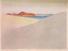 Sand Dunes, Denmark c1917. Artist: William Giles