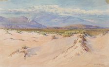 Sand Dunes, Harlech, North Wales, 1899. Creator: George Elbert Burr