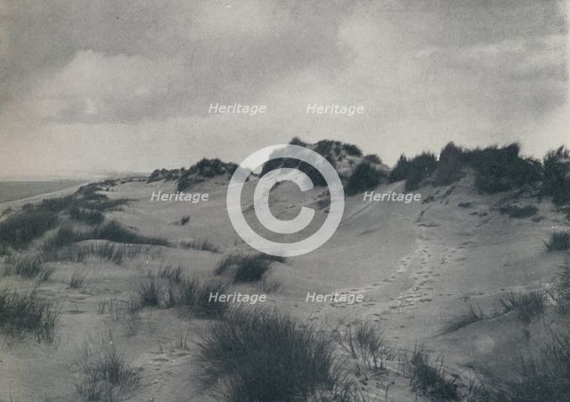 'Sand Dunes, Near Romney Marsh', 1910. Artist: L E Walter.