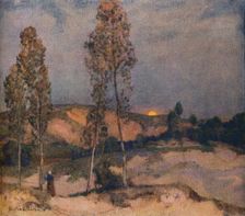 Sand Dunes, Pas De Calais c1900. Artist: Herbert Edwin Pelham Hughes-Stanton