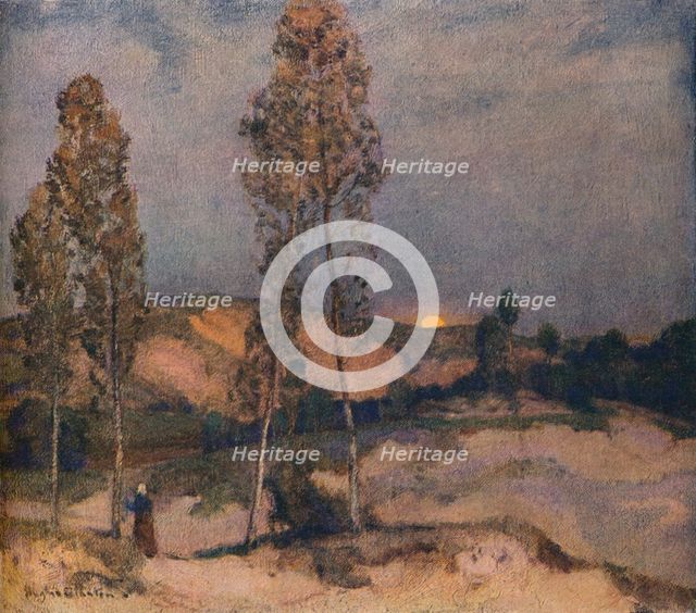 'Sand Dunes, Pas De Calais', c1900. Artist: Herbert Edwin Pelham Hughes-Stanton.