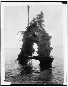 Sand Island, Temple Gate, Apostle Islands, Wis., c1898. Creator: Unknown