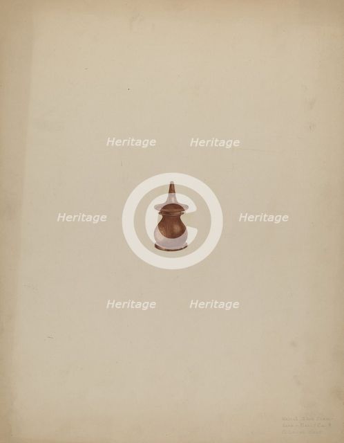 Sand Shaker, c. 1939. Creator: M. Louise Kent.