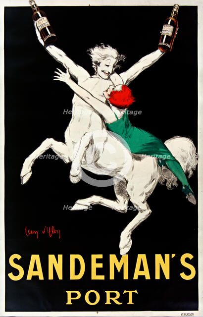 Sandeman's Port, 1930. Creator: D'Ylen, Jean (1886-1938).