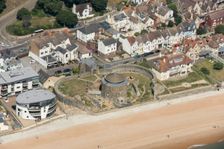 Sandgate Castle, Tudor artillery castle and martello tower, Kent, 2016. Creator: Damian Grady