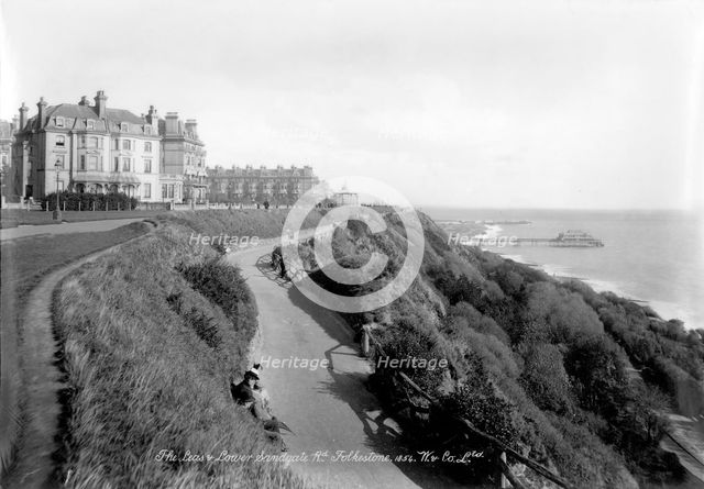 Sandgate, Folkestone, Kent, 1890-1910. Artist: Unknown