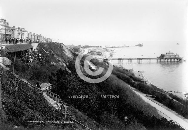 Sandgate, Folkestone, Kent, 1890-1910. Artist: Unknown