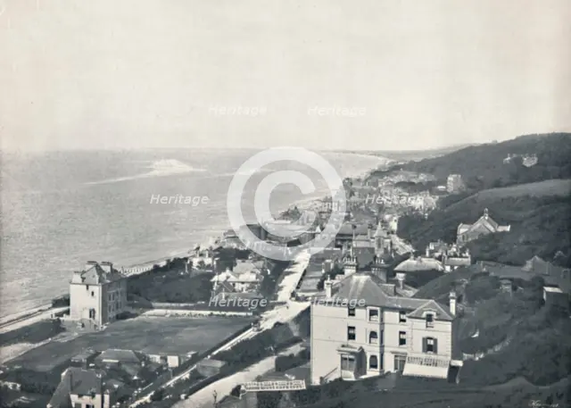 'Sandgate - View from the Heights', 1895. Artist: Unknown.