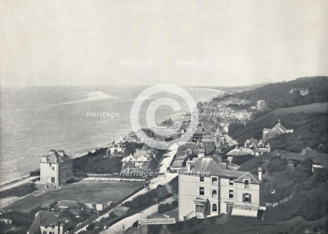 'Sandgate - View from the Heights', 1895. Artist: Unknown.