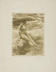 Sandhamn, 1906. Creator: Anders Leonard Zorn