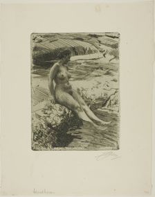 Sandhamn, 1906. Creator: Anders Leonard Zorn