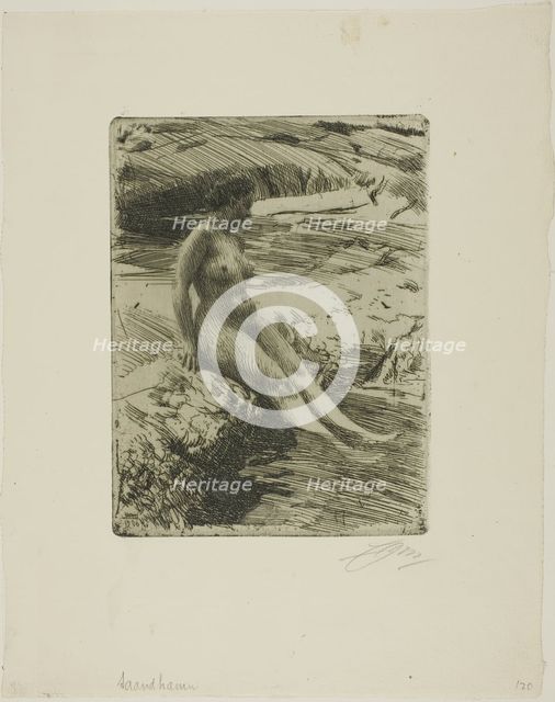 Sandhamn, 1906. Creator: Anders Leonard Zorn.