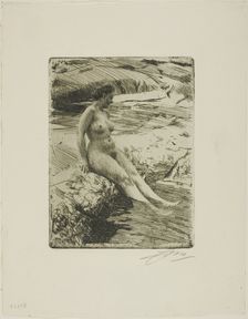 Sandhamn, 1906. Creator: Anders Leonard Zorn