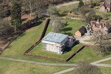 Sandpit Gate Lodge, home to the Head Keeper of Windsor Great Park, under renovation, Berkshire, 2018 Creator: Historic England Staff Photographer