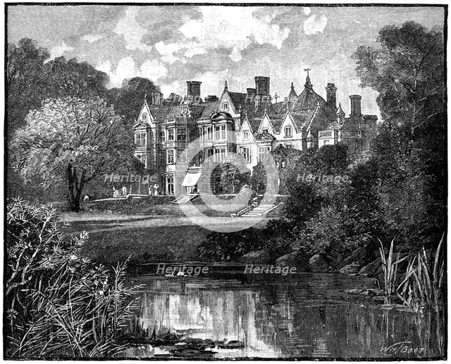 Sandringham House, Norfolk, 1900.Artist: William Henry James Boot
