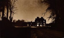 Sandringham House, Norfolk, on the night of King George V's death, 1936