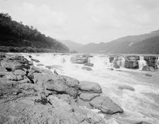 Sandstone Falls, New River, W. Va., c.between 1910 and 1920. Creator: Unknown