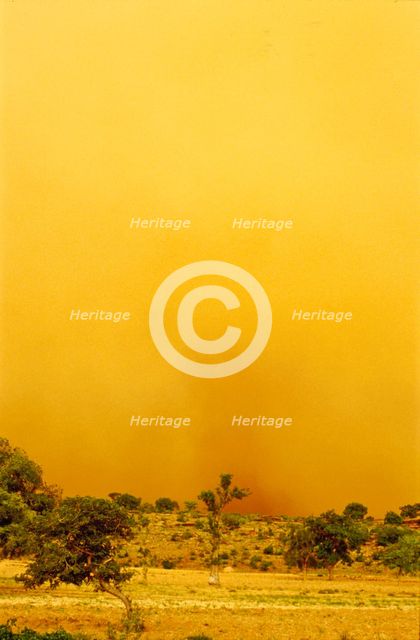Sandstorm, Mali, 1990. Creator: Amanda Waite.
