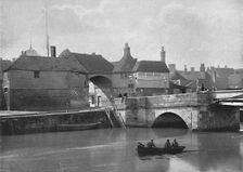 Sandwich: The Old Bridge and Barbican c1896. Artist: Poulton & Co