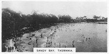 Sandy Bay, Tasmania, Australia, 1928