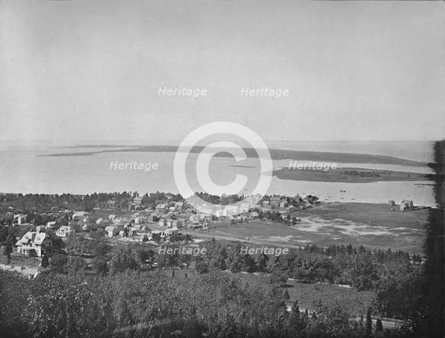 'Sandy Hook, from Highland Light, New Jersey', c1897. Creator: Unknown.