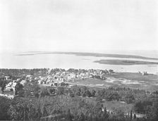 Sandy Hook, from Highland Light, New Jersey, USA, c1900. Creator: Unknown
