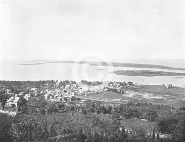 Sandy Hook, from Highland Light, New Jersey, USA, c1900.  Creator: Unknown.