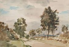 Sandy Road, 1924. Creator: Philip Wilson Steer