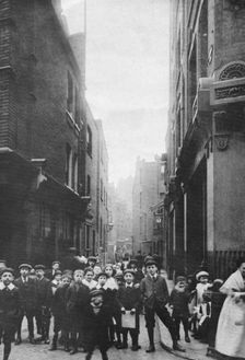 Sandys Row from Artillery Row, East End, London, 1912. Creator: Unknown