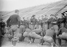 Sanford drilling guards, Yale, between c1910 and c1915. Creator: Bain News Service