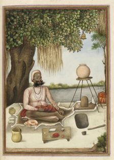 Sannyasi a Saiva mendicant, 1825. Creator: Anon