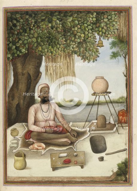 Sannyasi’ a Saiva mendicant, 1825. Creator: Anon.