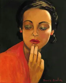 Sans titre (Visage de femme), c1941-1943. Creator: Francis Picabia