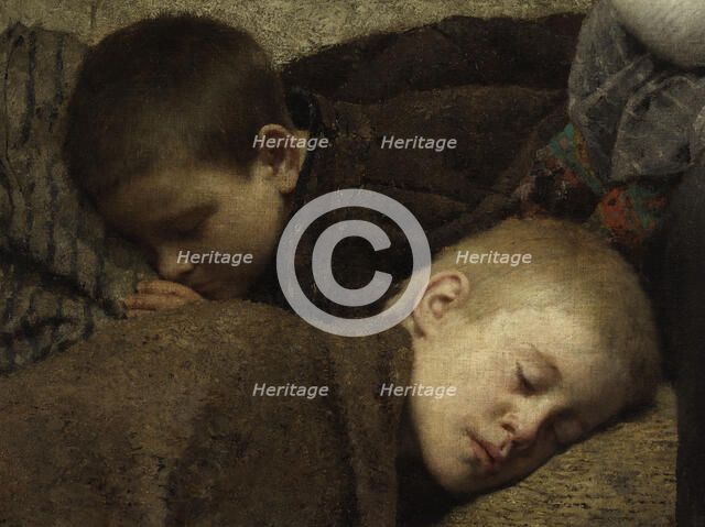 Sans asile, 1883. Creator: Fernand Pelez.