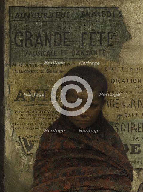 Sans asile, 1883. Creator: Fernand Pelez.